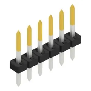 Stiftleiste, 6-polig, RM 2 mm, gerade, schwarz, 10062140 Bestpreis