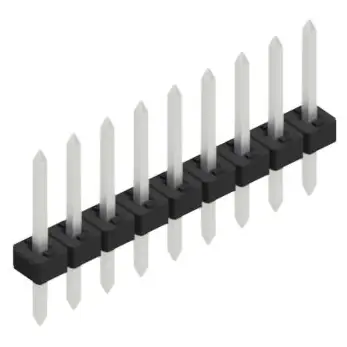 Sichere Zahlung Stiftleiste, 9-polig, RM 2 mm, gerade, schwarz, 10062144