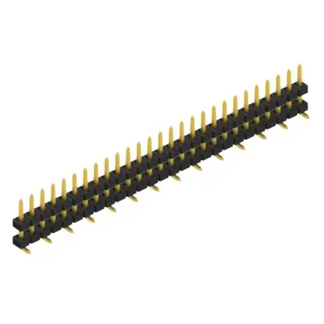 Angebot Stiftleiste, 27-polig, RM 2 mm, abgewinkelt, schwarz, SLY11SMD05127G