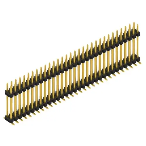 Angebot Stiftleiste, 62-polig, RM 2 mm, abgewinkelt, schwarz, SLY12SMD13362G