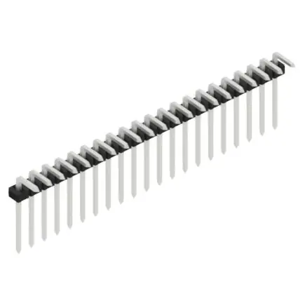 Zertifiziert Stiftleiste, 21-polig, RM 2 mm, abgewinkelt, schwarz, SLY308221Z