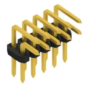 Aktuell Stiftleiste, 10-polig, RM 2 mm, abgewinkelt, schwarz, SLY404110G