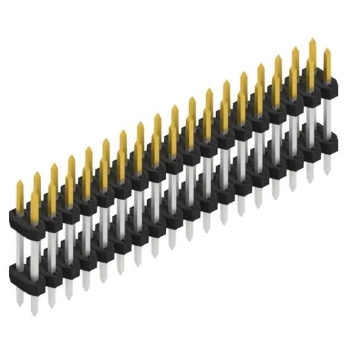 Angebot Stiftleiste, 36-polig, RM 2 mm, gerade, schwarz, SLY607536S