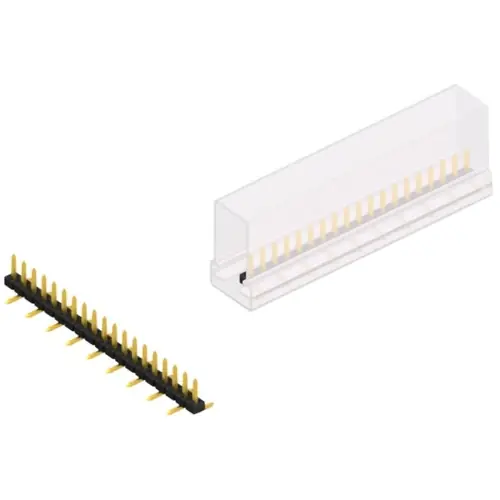 Angebot Stiftleiste, 19-polig, RM 2 mm, abgewinkelt, schwarz, SLY7SMD03619GSM