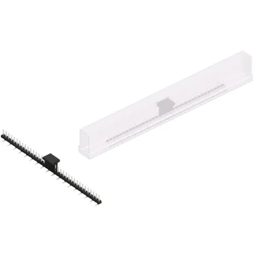 Abverkauf Stiftleiste, 36-polig, RM 2 mm, abgewinkelt, schwarz, SLY7SMD03636ZBSM