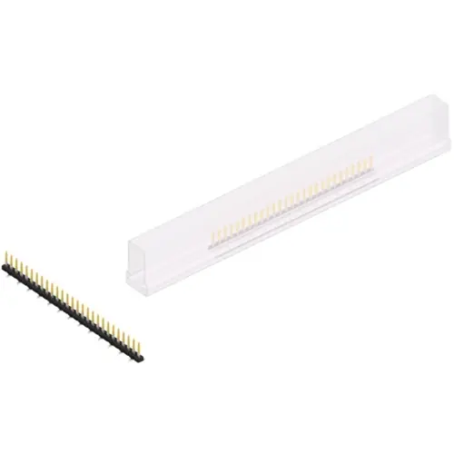 Abverkauf Stiftleiste, 27-polig, RM 2 mm, abgewinkelt, schwarz, SLY7SMD04527SSM