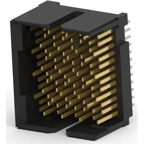 Wochenendangebot Stiftleiste, 96-polig, RM 1.9 mm, gerade, schwarz, 1934304-1