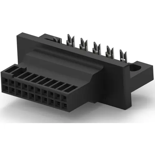 Aktuell Buchsenleiste, 100-polig, RM 1.27 mm, gerade, schwarz, 1-104893-0