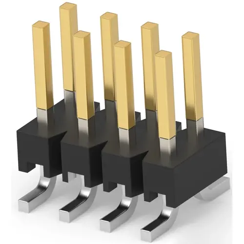 Stiftleiste, 8-polig, RM 2.54 mm, gerade, schwarz, 5-146130-3 Meistverkauft