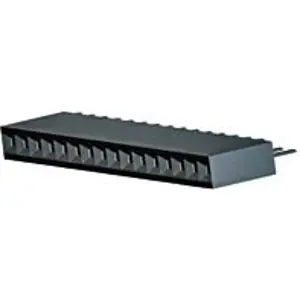 Zertifiziert Buchsenleiste, 16-polig, RM 2.54 mm, gerade, schwarz, 6-534237-4