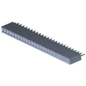 Begrenztes Angebot Buchsenleiste, 25-polig, RM 2.54 mm, gerade, schwarz, 2-534237-3