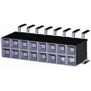 Top-Preis Buchsenleiste, 16-polig, RM 2.54 mm, gerade, schwarz, 1-534267-9