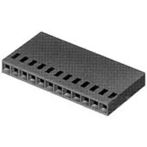 Buchsengehäuse, 2-polig, RM 2.54 mm, gerade, schwarz, 87499-3 Saisonangebot