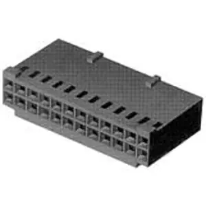 Buchsengehäuse, 26-polig, RM 2.54 mm, gerade, schwarz, 1-87977-1 Gratis Versand