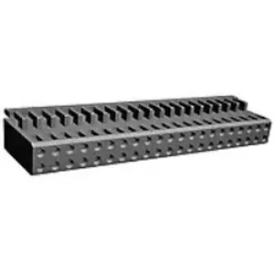 Versand Am Gleichen Tag Buchsengehäuse, 10-polig, RM 2.54 mm, gerade, schwarz, 926476-5