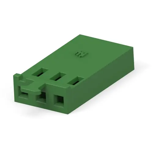 Buchsengehäuse, 3-polig, RM 2.54 mm, gerade, grün, 925369-3 Saisonangebot