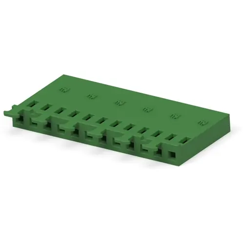 Buchsengehäuse, 12-polig, RM 2.54 mm, gerade, grün, 1-925369-2 Heißes Angebot