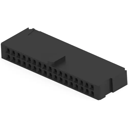 Buchsengehäuse, 34-polig, RM 2.54 mm, gerade, schwarz, 102387-8 Angebot