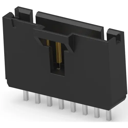 Stiftleiste, 8-polig, RM 2.54 mm, gerade, schwarz, 5-104362-7 Letzte Chance