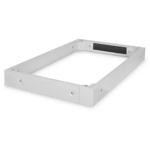 Kostenloser Versand Fassung, Stahl, (L x B x H) 1000 x 600 x 100 mm, lichtgrau, für Unique Serverschränke, DN-19 PLINTH-6/10-1