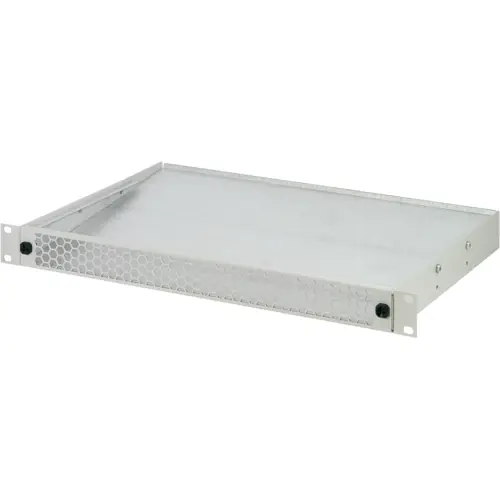 Versand Am Gleichen Tag Luftleitblech, Stahl, (L x B x H) 193 x 432.8 x 43.5 mm, 1 HE, schwarz, 10713-142