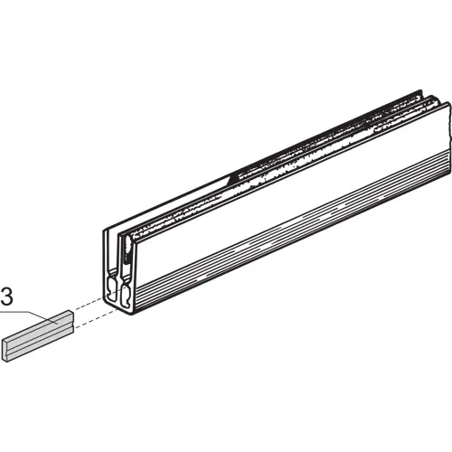 Direkt Vom Hersteller Isolieranschlag für gekürzte Stromschiene, 1 oder 2-polig
