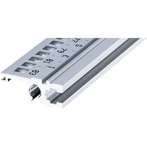 Angebot Modulschiene, Aluminium, (L x B x H) 218.44 x 22.5 x 9 mm, 42 TE, 34560-442