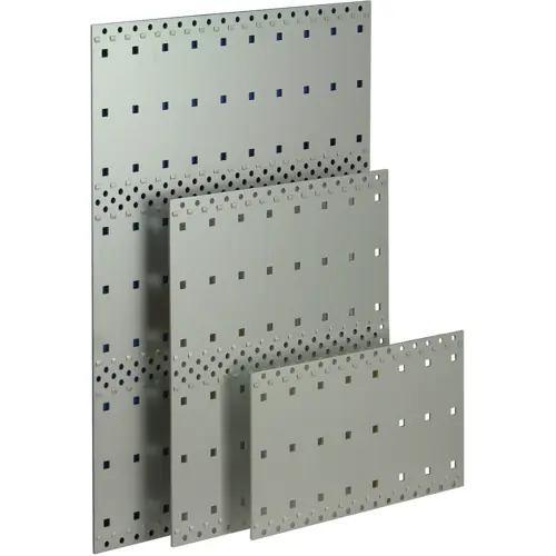 Begrenztes Angebot Seitenwand, Aluminium, (L x H) 175 mm x 265.9 mm, 6 HE, silber, 34560-485