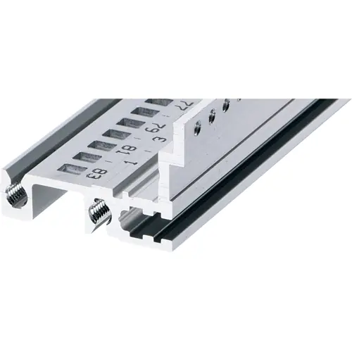 Sonderangebot Modulschiene, Aluminium, (L x B x H) 208.28 x 32.5 x 22.6 mm, 40 TE, 34560-940