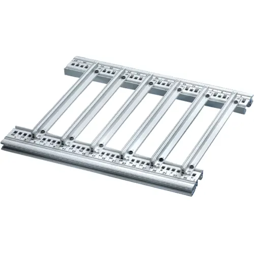Begrenztes Angebot Führungsschiene, Aluminium, (L x B) 400 x 2.5 mm, silber, 34564-885, Packung mit 10 Stück