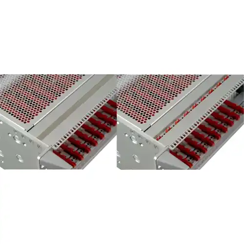 Abdeckstreifen, zum Abdecken der Rugged Modulschienenlochung, Aluminium, (L) 431.5 mm, 84 TE, 34566-184 Super-Preis