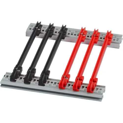 Top-Preis Führungsschiene, PC, (L x B) 70 x 2 mm, rot, 34568-230