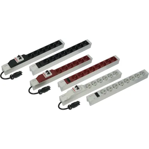 Anschlusskabel, IEC 60309 C20, (L) 1000 mm, schwarz, für Wieland®-Steckdosenleisten, GST18, 60110-326 Sonderangebot