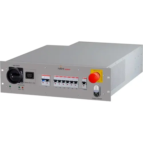 Super-Preis Stromverteilungseinheit, 230 VAC, 1-phasig, gerade, grau, 21270-003