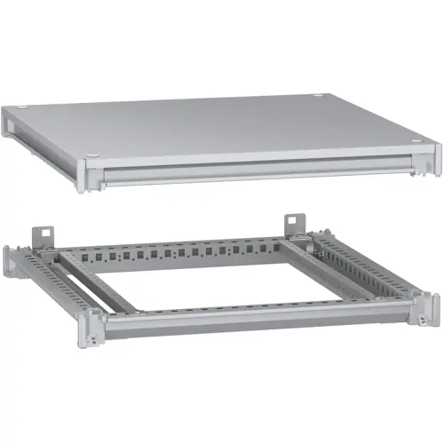 Begrenztes Angebot Unterer und oberer Rahmen, inkl. Dach, (H x B x T) 110 x 600 x 600 mm, NSYSFNC66