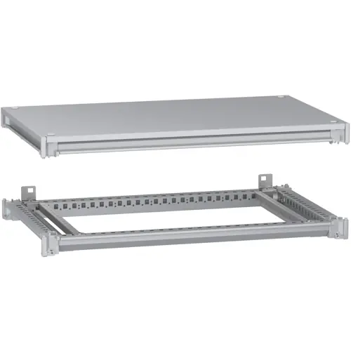 Unterer und oberer Rahmen, inkl. Dach, (H x B x T) 110 x 800 x 500 mm, NSYSFNC85 Neu