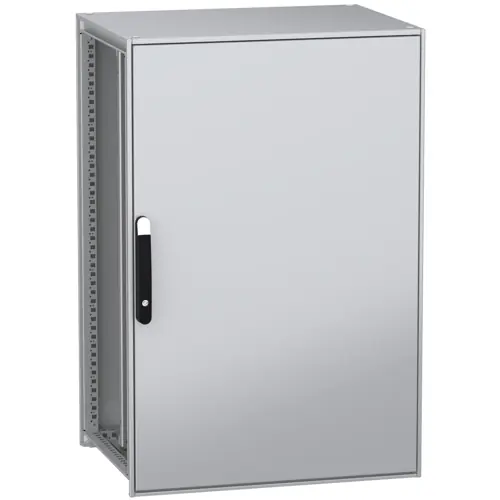 Bestpreis Standgehäuse, mit Volltür und Montageplatte, (H x B x T) 1200 x 800 x 600 mm, NSYSFN12860P