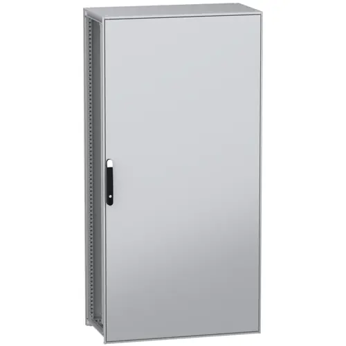 Begrenztes Angebot Standgehäuse, mit Volltür und Montageplatte, (H x B x T) 2000 x 1000 x 500 mm, NSYSFN201050P