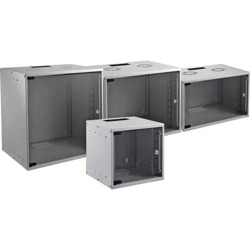 Wandschrank, 9 HE, (H x B x T) 437 x 535 x 600 mm, IP20, Stahl, weiß, WGB-1909WS.60 Nur Für Kurze Zeit