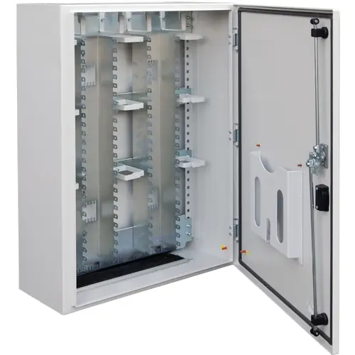 Wandschrank, (H x B x T) 800 x 600 x 240 mm, IP40, Stahlblech, lichtgrau, 46075.1V2 Kracherpreis