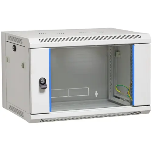 Wandgehäuse, 9 HE, (H x B x T) 500 x 570 x 450 mm, IP20, Stahl, grau, 691709FGR.1 Billig