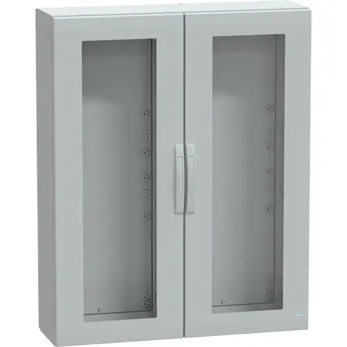 Aktuell Schaltschrank, (H x B x T) 1250 x 1000 x 320 mm, IP65, Polyester, lichtgrau, NSYPLA12103TG
