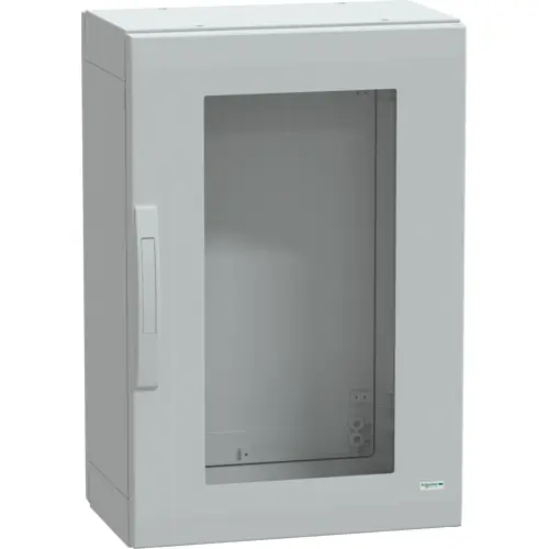 Bestpreis Schaltschrank, (H x B x T) 750 x 500 x 320 mm, IP65, Polyester, lichtgrau, NSYPLA753TG