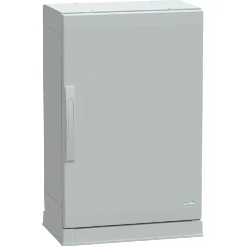 Bestseller Schaltschrank, (H x B x T) 750 x 500 x 320 mm, IP54, Polyester, lichtgrau, NSYPLAZ753G