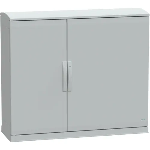 Aktuell Schaltschrank, (H x B x T) 1000 x 1250 x 420 mm, IP44, Polyester, lichtgrau, NSYPLAZT10124G