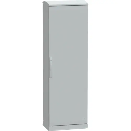 Abverkauf Schaltschrank, (H x B x T) 1500 x 500 x 320 mm, IP44, Polyester, lichtgrau, NSYPLAZT1553G