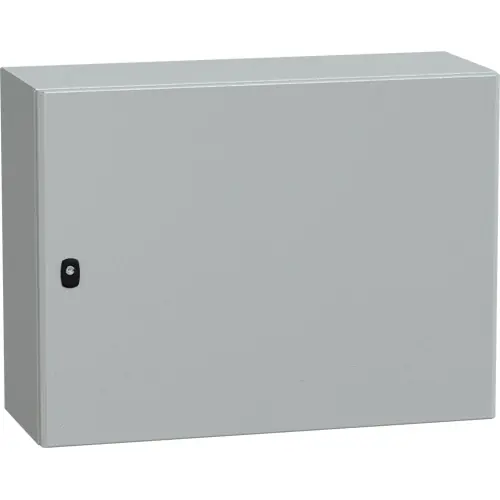 Begrenztes Angebot Wandschrank, (H x B x T) 600 x 800 x 300 mm, IP66, Stahl, lichtgrau, NSYS3D6830P