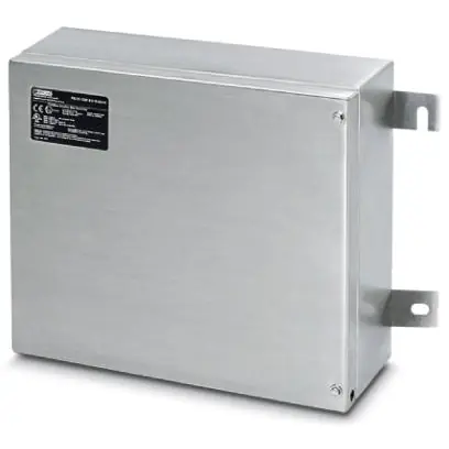 Aktuell Abzweigdose, (H x B x T) 304.8 x 355.6 x 127 mm, IP66, Edelstahl, grau, 2316417