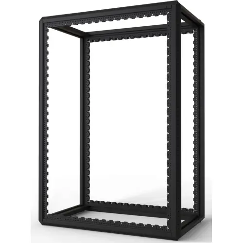 Bestseller Schrankgestell, 29 HE, (H x B x T) 1400 x 600 x 1000 mm, Stahl, schwarzgrau, 20630-078