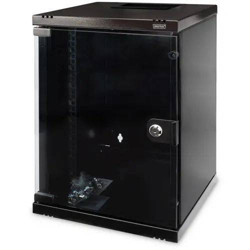 Angebot Wandgehäuse, 9 HE, (H x B x T) 464 x 312 x 300 mm, IP20, Stahlblech, schwarz, DN-10-09U-B